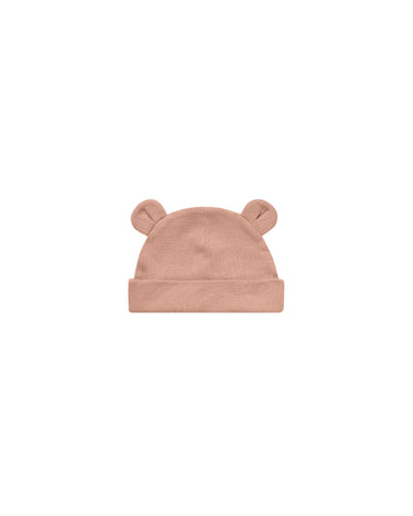 Quincy Mae Baby Bear Beanie, Rose